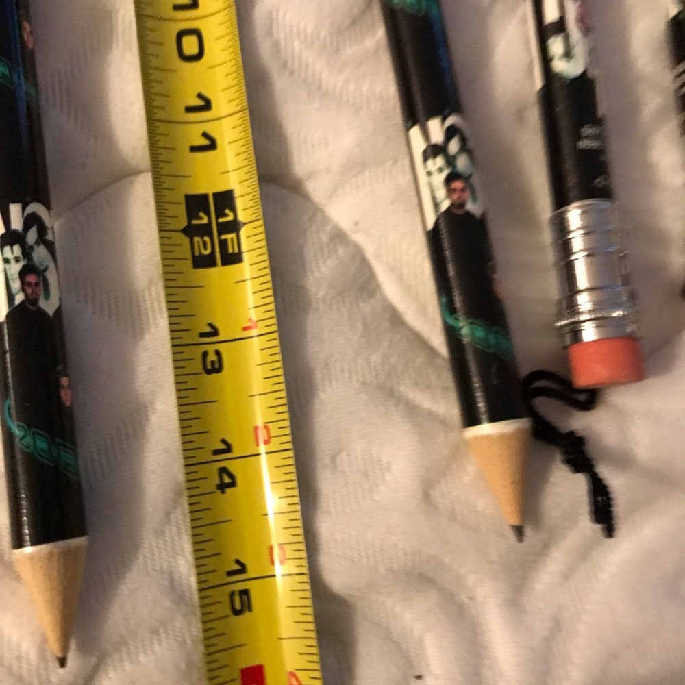 NSYNC large pencils. lot 5 boy band music - Picture 4 of 4
